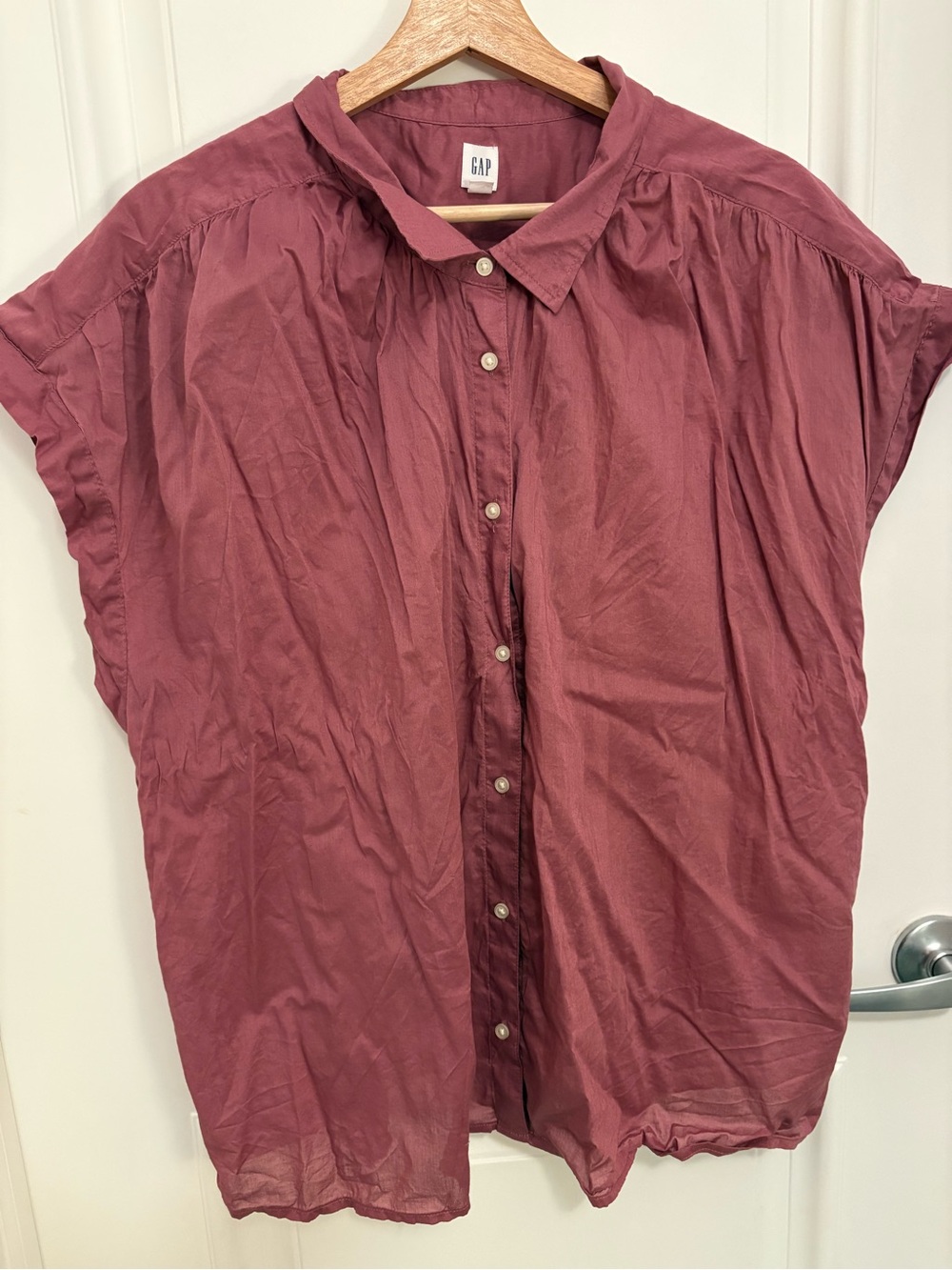 GAP 100% Cotton Rose Top